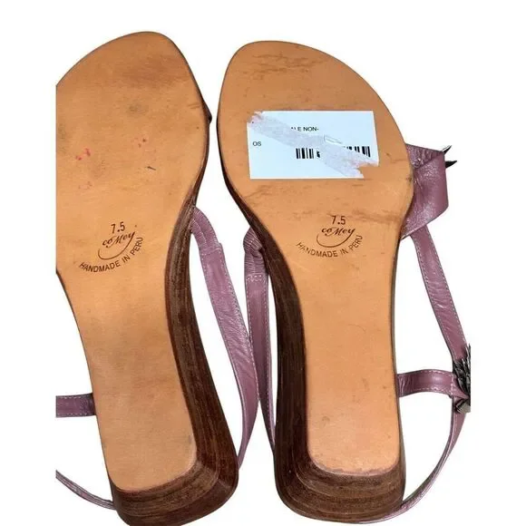 Rachel Comey Slingback Sandal with Metallic Embellishment NWOB Size 7 1/2